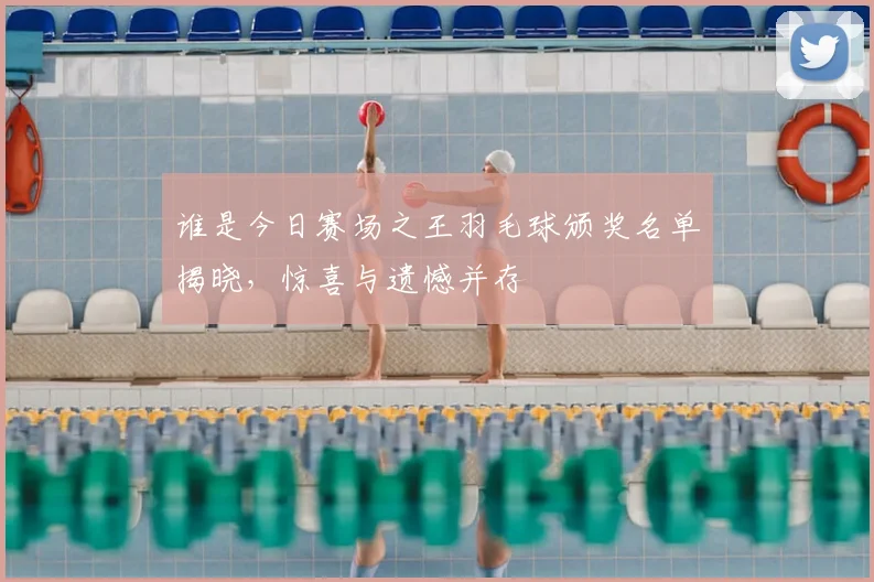 谁是今日赛场之王羽毛球颁奖名单揭晓，惊喜与遗憾并存